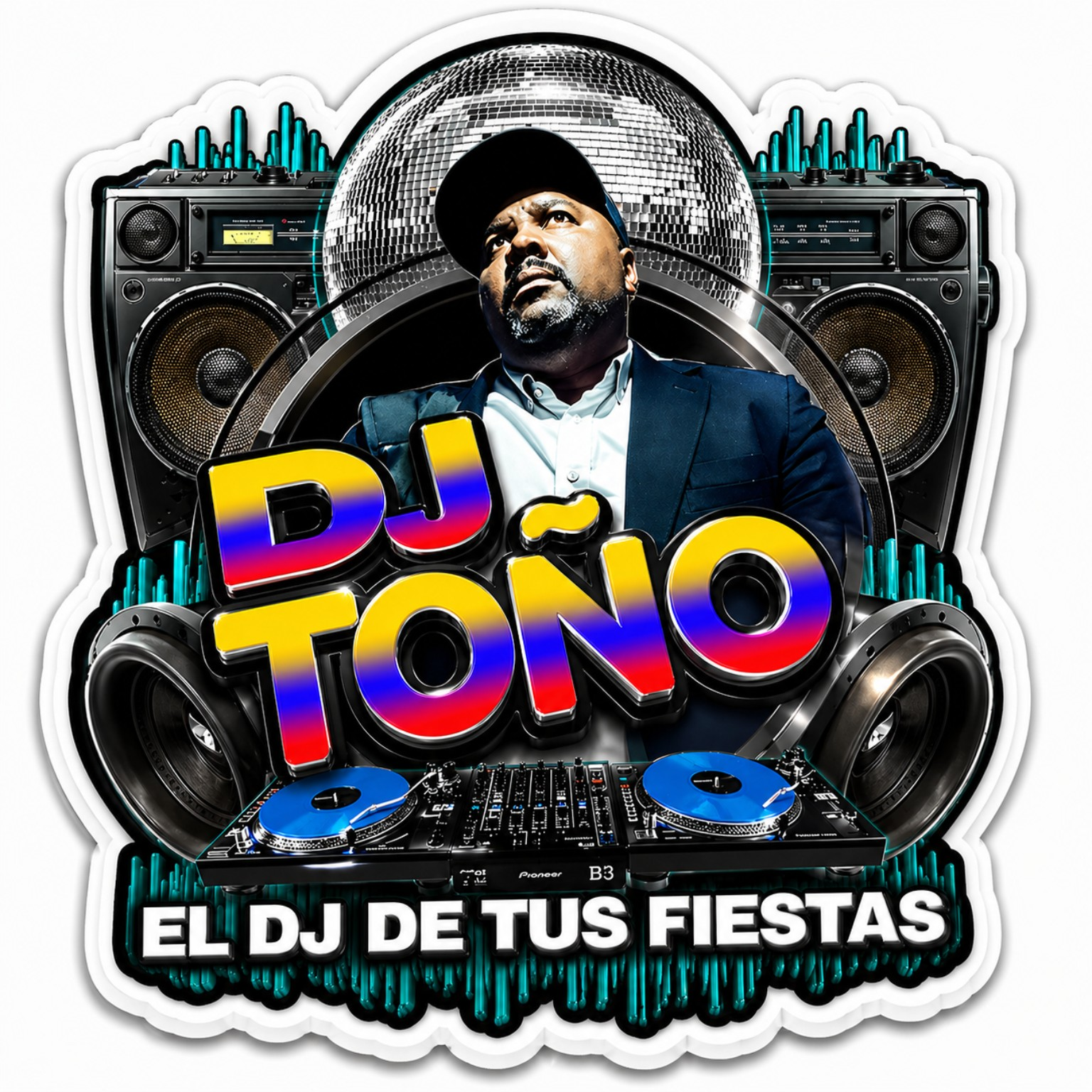 DJ TOÑO ATL logo